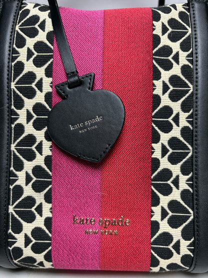Women's Kate Spade New York Canvas Leather Vintage Early 2000s Pre-Owned Weekender Tote - VIDA STYLE SHOP