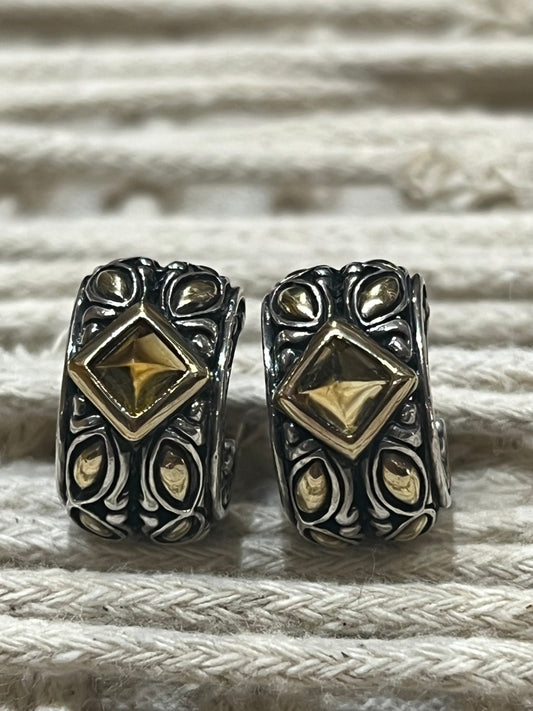 John Hardy Sterling Silver Earrings